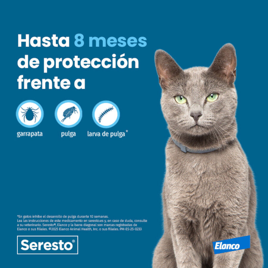 Seresto Collar Antiparasitario para gatos thumbnail