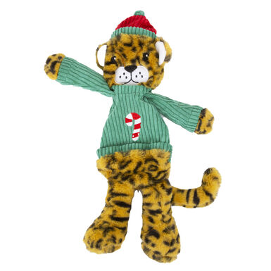 Wonder Christmas Leopardo de Circo peluche navideño para perros y gatos
