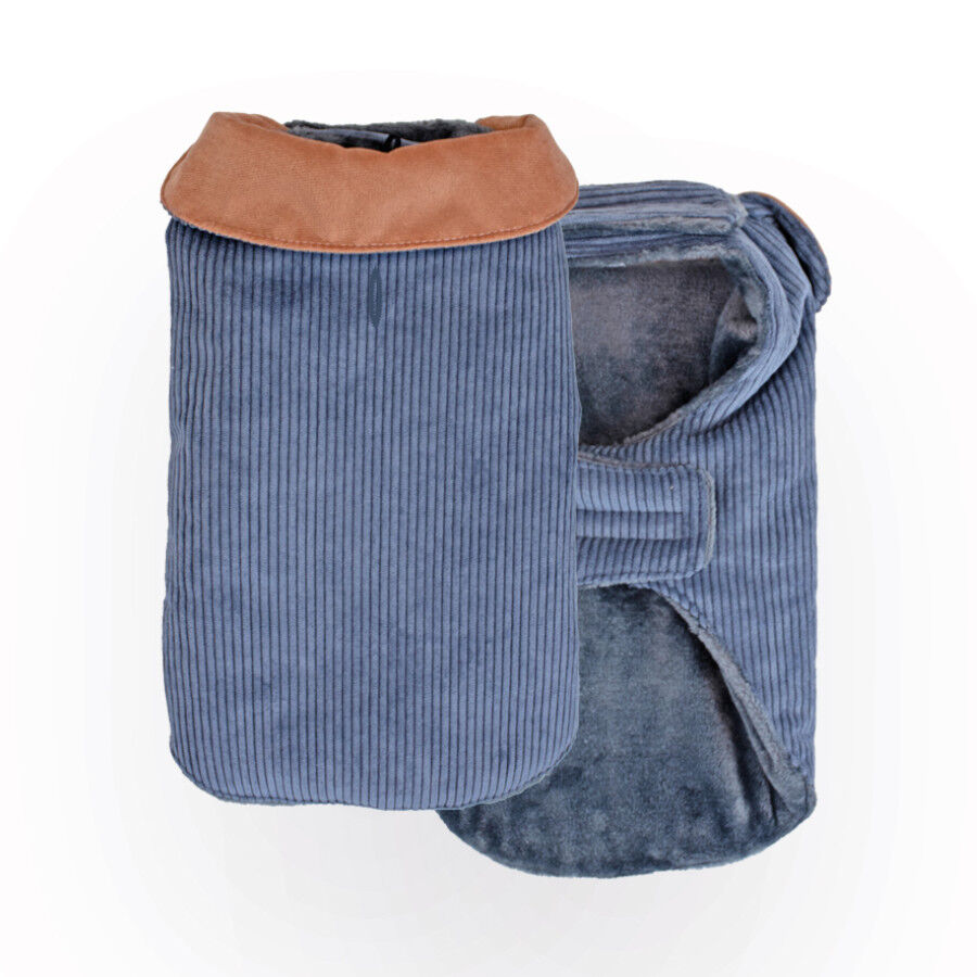 Outech Abrigo Estilo Aviador Rosa y Azul para perros thumbnail