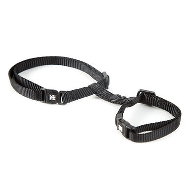 TK-Pet Classic Arnés Ajustable de Nylon Negro para gatos  