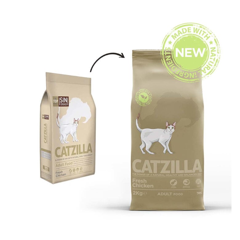 6 kg Catzilla Grain Free Fresh Pollo pienso para gatos,  Imagen numero 2 6 kg Catzilla Grain Free Fresh Pollo pienso para gatos, , large Imagen numero 2