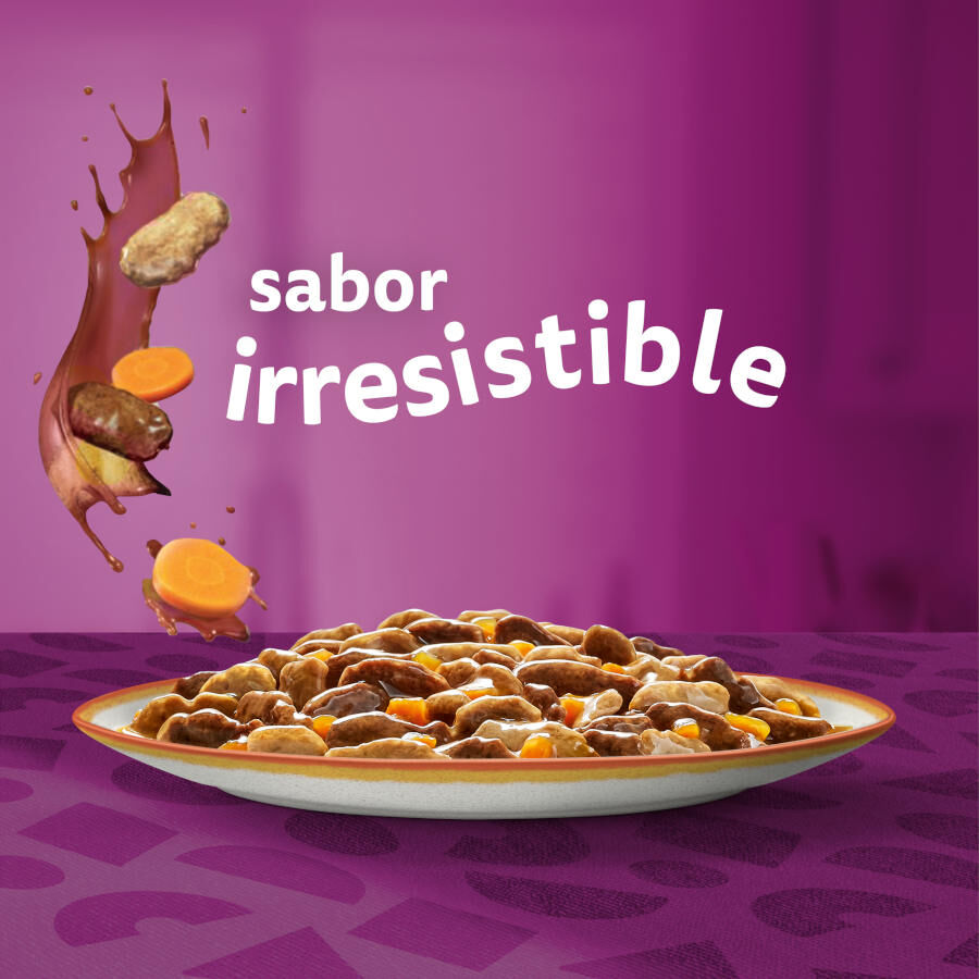 4 sobres x 85 g Whiskas Duo Combos de Carne Sobre en gelatina para gatos, , large Imagen numero 5