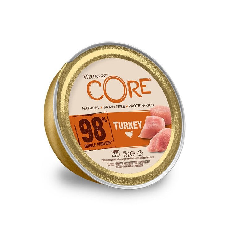 85 g Wellness Core Single Protein pavo tarrina para gatos,  Imagen numero 1 85 g Wellness Core Single Protein pavo tarrina para gatos, , large Imagen numero 1