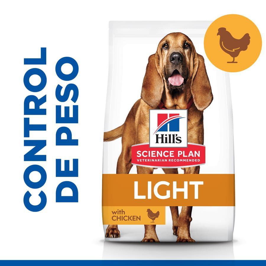 Hill&#039;s Science Plan Light Mature Adult 7+ Medium Pollo pienso para perros thumbnail