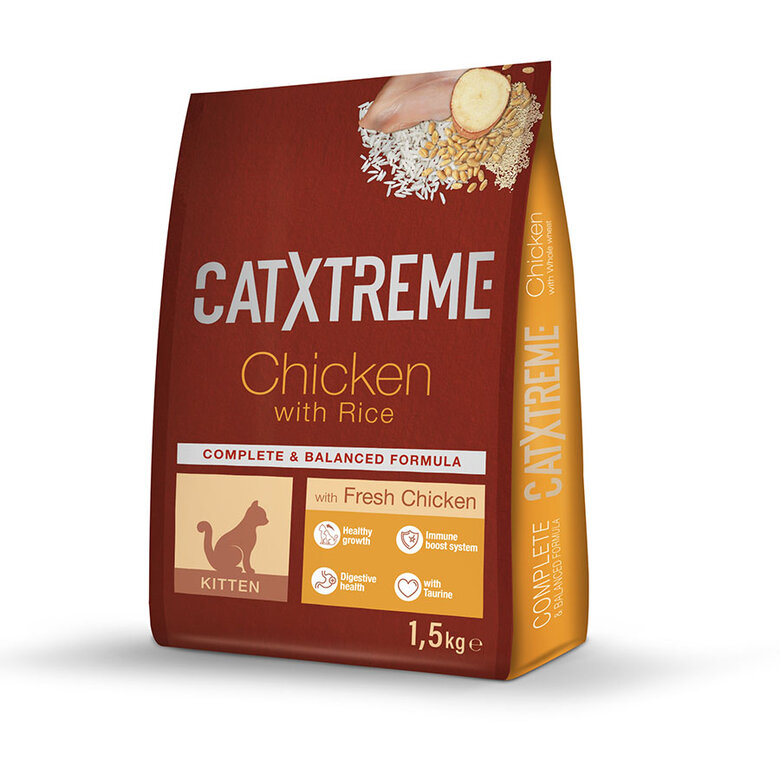Catxtreme Kitten Comida con pollo y pavo para gatitos Imagen numero 1 Catxtreme Kitten Comida con pollo y pavo para gatitos Imagen numero 1