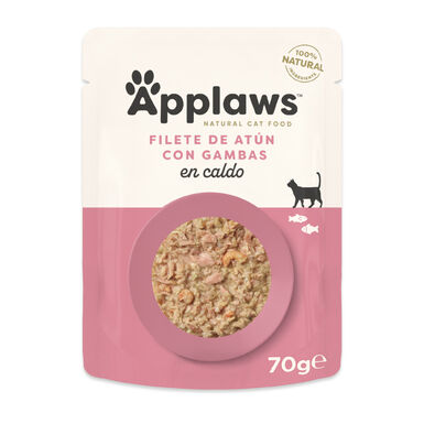 Applaws Atún y Gambas sobre para gatos