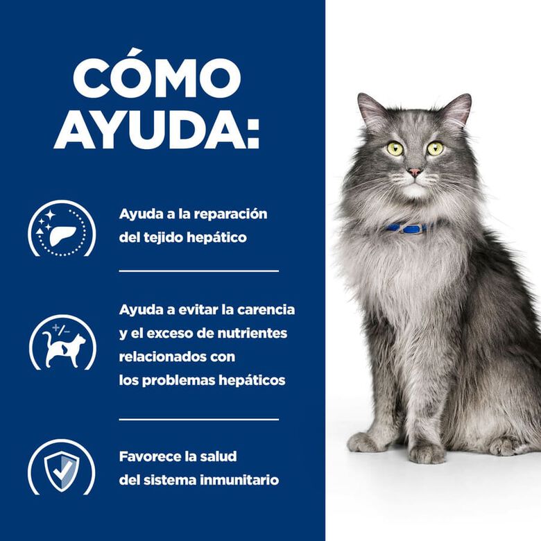 Hill&#039;s Prescription Diet Liver Care l/d Pollo pienso para gatos thumbnail
