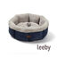 Leeby cuna redonda suave gris para gatos, , large indicador imagen numero 2