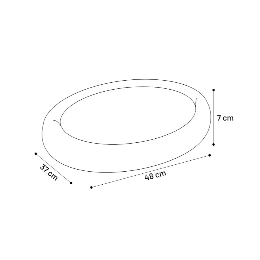 Flamingo Cuddly Rect&aacute;ngulo Topo cama cuna para perros, , large Imagen numero 3