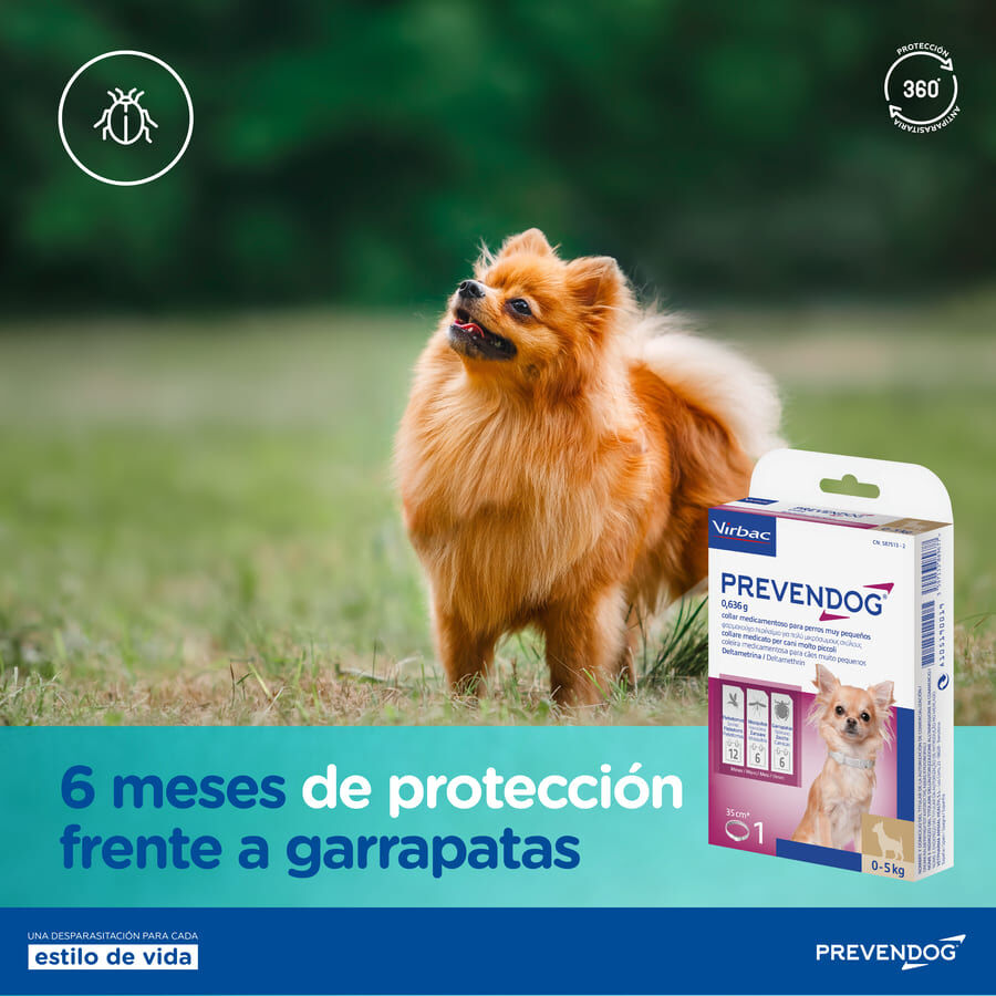 Virbac Prevendog collar antiparasitario para perros peque os Kiwoko