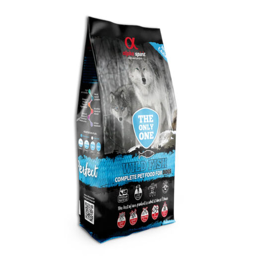 Alpha Spirit Hypoallergenic Only Fish pienso para perros, , large image number null