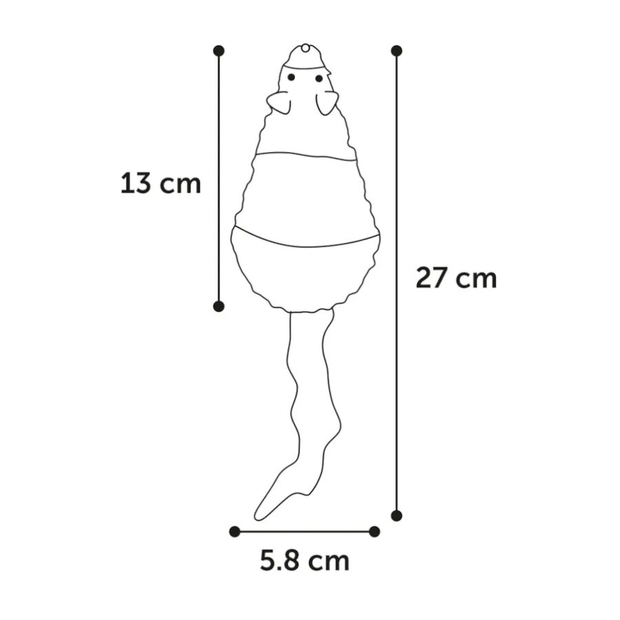 Flamingo Griso Rata de juguete para gatos thumbnail