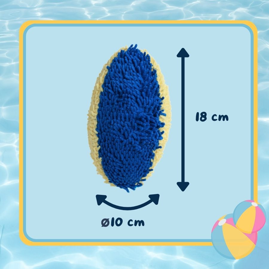 Summer Vibes Pelota Rugby Ovalado con Sonido Peluche para perros, , large Imagen numero 4