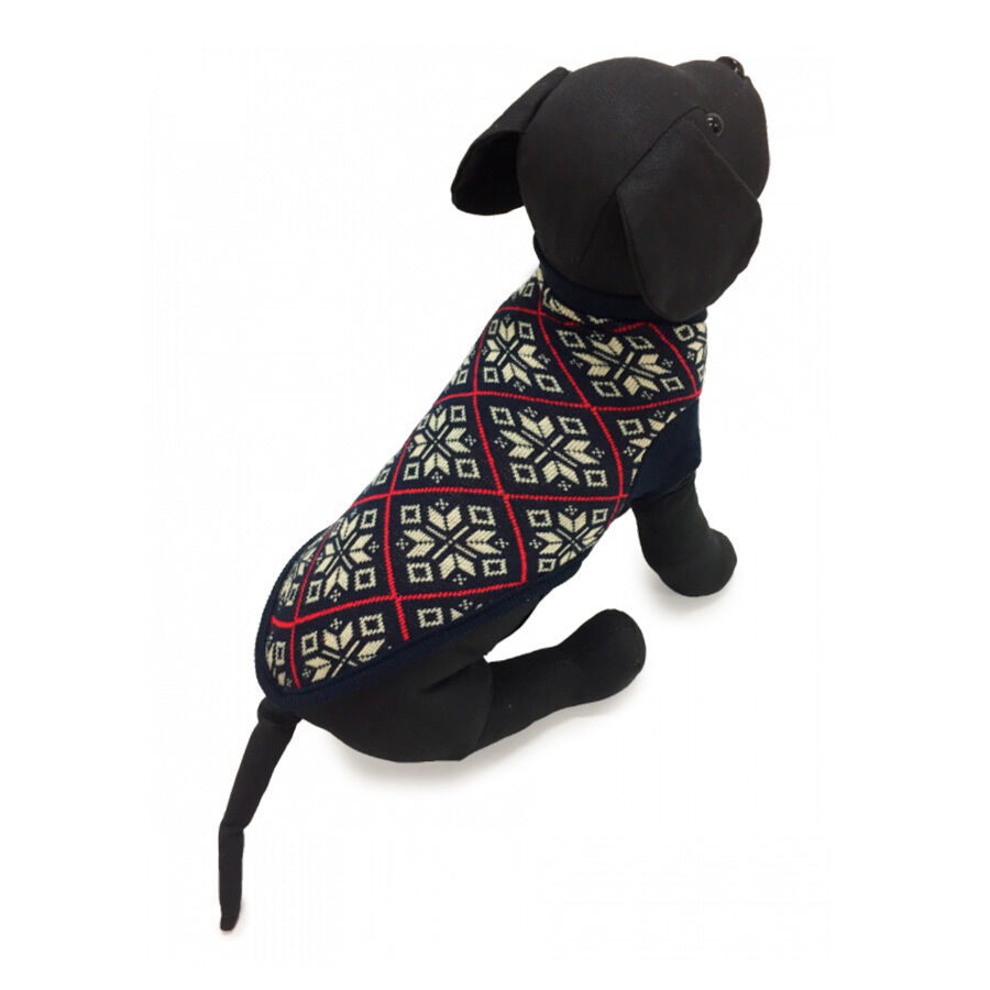 Outech Jersey Estampado Copos de Nieve para perros, , large Imagen numero 2