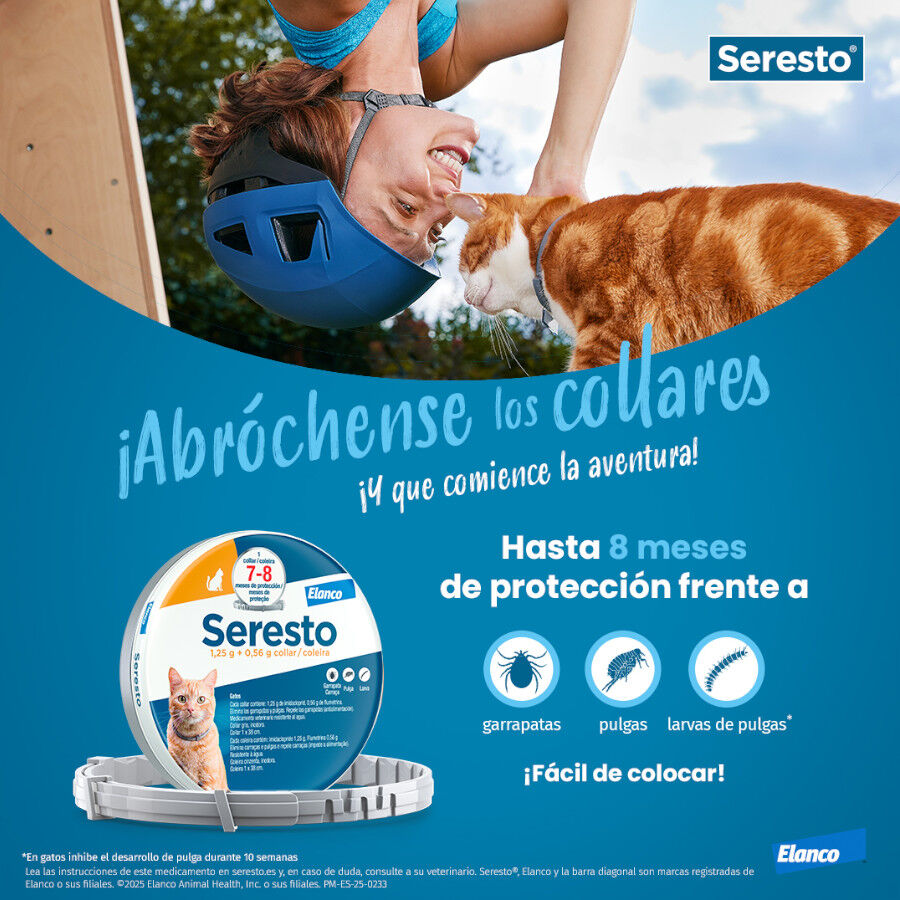 Seresto Collar Antiparasitario para gatos thumbnail