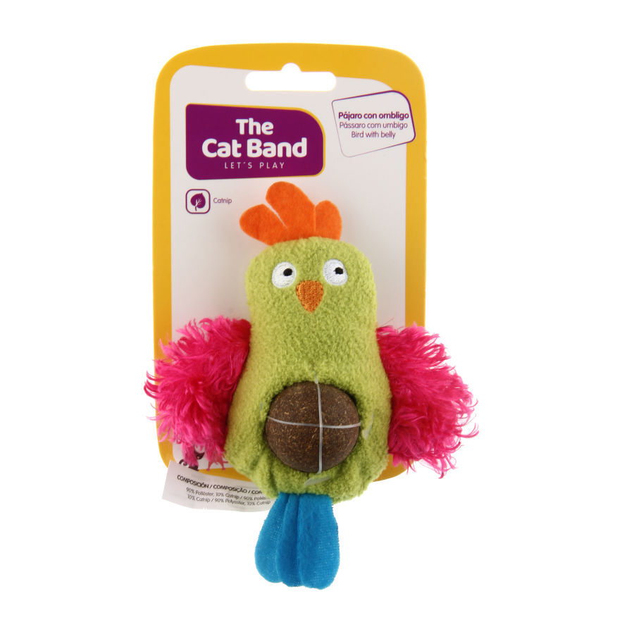 The Cat Band Peluche P&aacute;jaro con Bola de Catnip para Gatos, , large Imagen numero 2