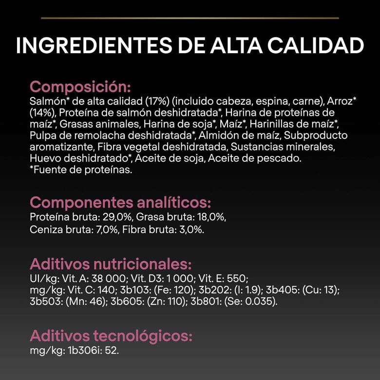 Pro Plan Adult Medium Sensitive Skin Salmón pienso para perros thumbnail