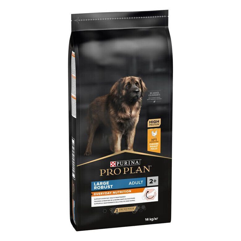 16.5 kg (14 + 2.5 kg ¡gratis!) Pro Plan Large Robust Adult pienso para perros,  Imagen numero 1 16.5 kg (14 + 2.5 kg ¡gratis!) Pro Plan Large Robust Adult pienso para perros, , large Imagen numero 1
