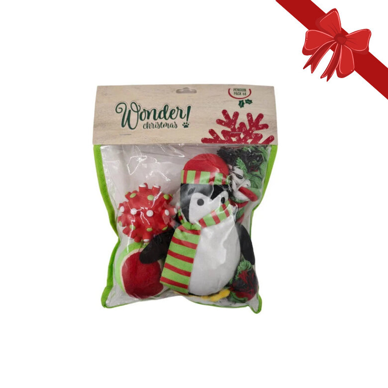 Wonder Christmas Set de Juguetes para perros,  Imagen numero 1 Wonder Christmas Set de Juguetes para perros, , large Imagen numero 1