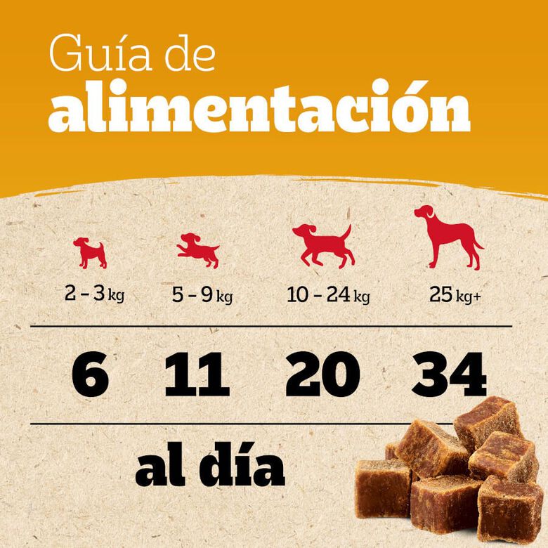 Pedigree Bocaditos Ranchos Cubes de Buey para perros thumbnail