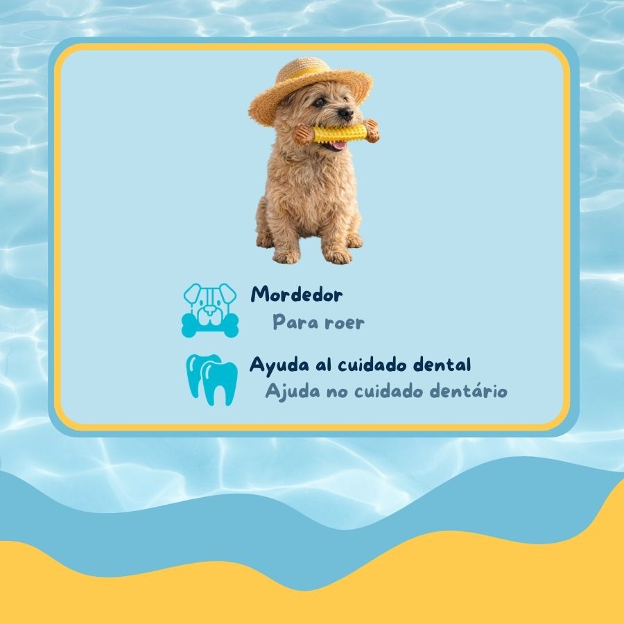Summer Vibes Mordedor Hueso Juguete para perros, , large Imagen numero 3