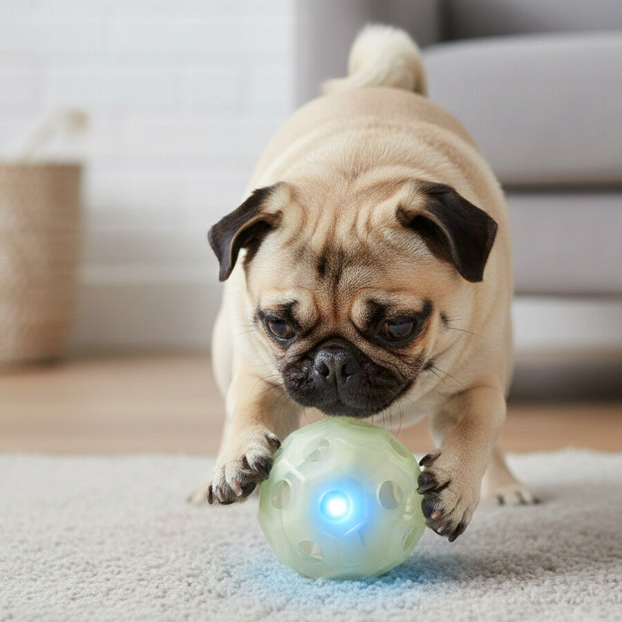 All For Paws Juguete Knite Bal&oacute;n con Luz para perros, , large Imagen numero 1