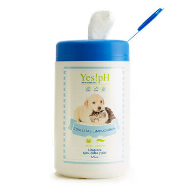 Yes!pH toallitas limpiadoras para mascotas