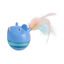 Outward Hound Catstages Hunt n'Swat Treat Trumbler Ratón Interactivo con Plumas para gatos, , large indicador imagen numero 1