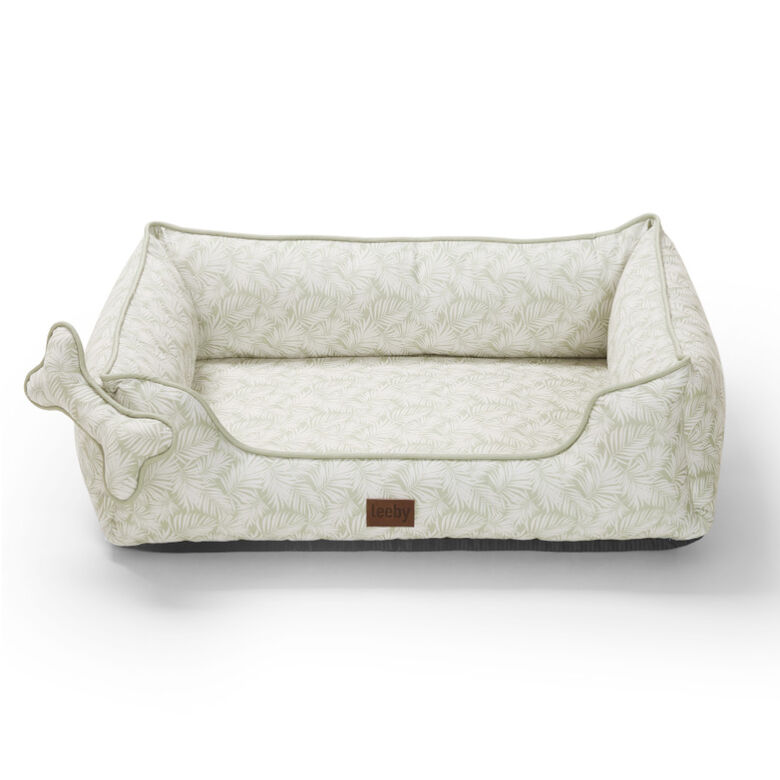 Leeby cama viscoelástica estampado botanic para perros thumbnail