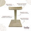 Leeby Simba rascador con cama para gatos, , large indicador imagen numero 4