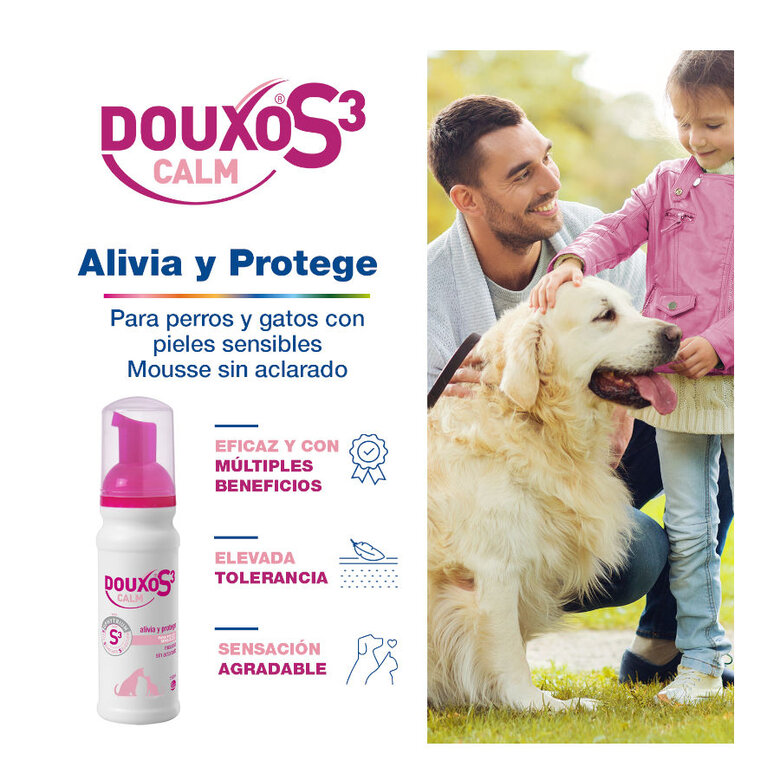 Douxo S3 Calm Mousse Piel Sensible para mascotas,  Imagen numero 2 Douxo S3 Calm Mousse Piel Sensible para mascotas, , large Imagen numero 2