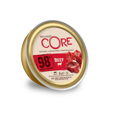 Wellness Core Adult Single Protein Ternera tarrina para gatos