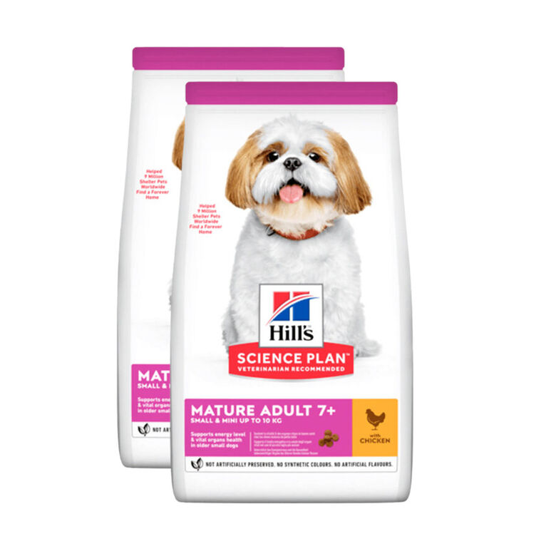 Hill&#039;s Science Plan Mature Adult Small y Mini pollo pienso para perros thumbnail