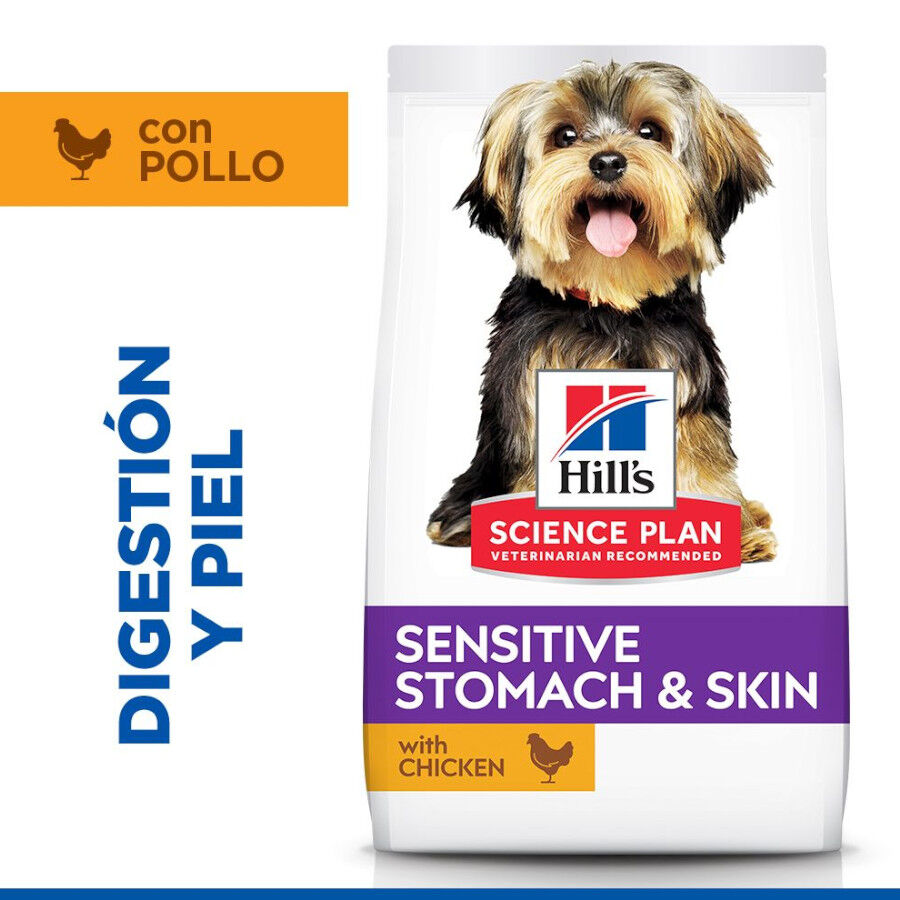 Hill&#039;s Science Plan Adult Sensitive Stomach &amp; Skin Small &amp; Mini pienso para perros de razas pequeñas y mini thumbnail