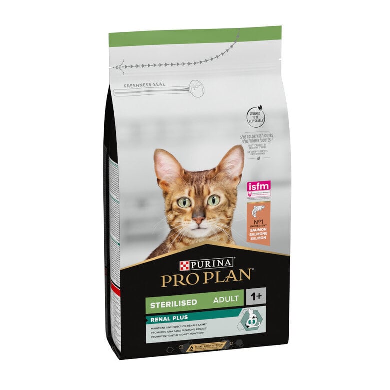 10 kg Pro Plan Adult Sterilized Salmón Pienso para gatos,  Imagen numero 1 10 kg Pro Plan Adult Sterilized Salmón Pienso para gatos, , large Imagen numero 1