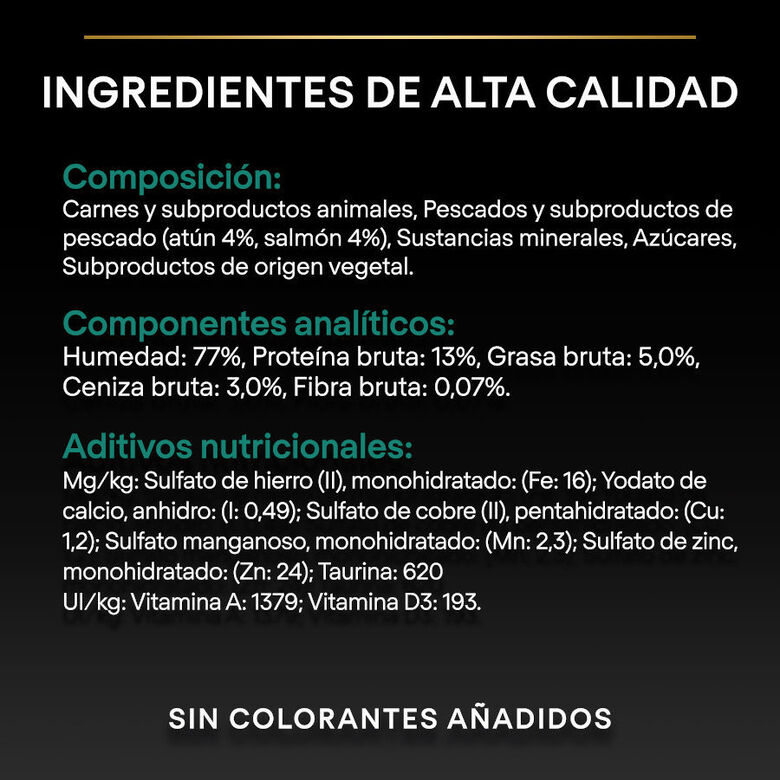 Pro Plan Adult Sterilised Maintenance Salmón y Atún lata para gatos thumbnail