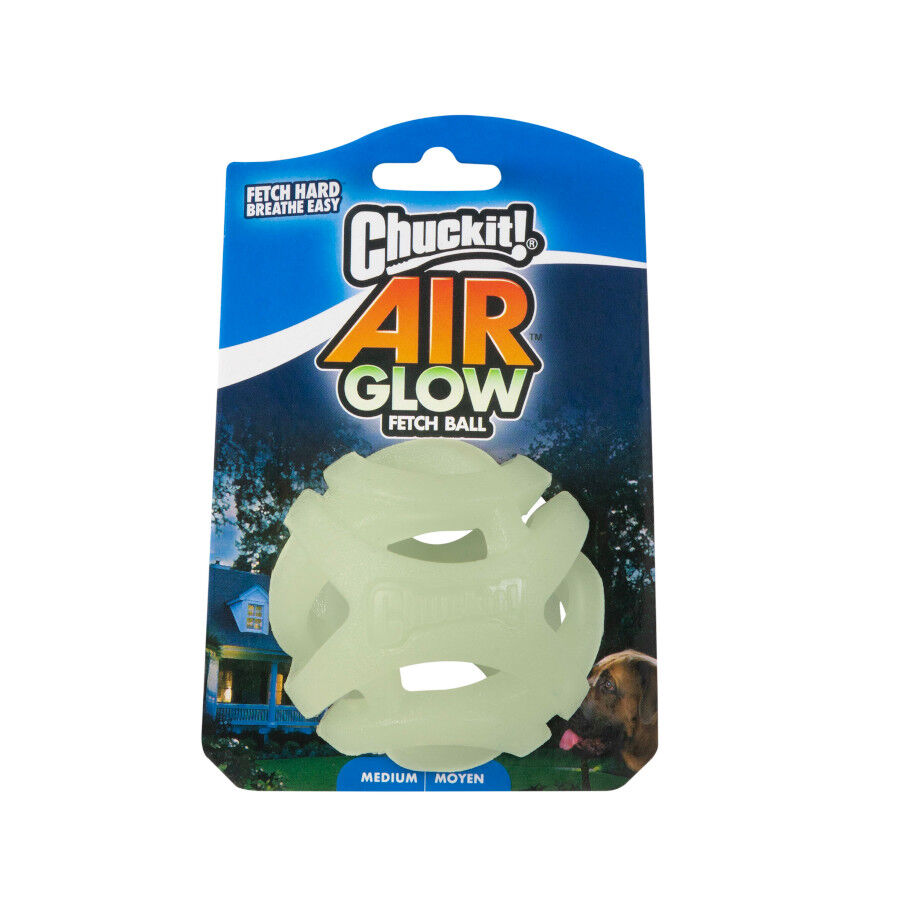 Chuckit! Pelota de Goma Fluorescente para perros, , large Imagen numero 3