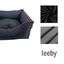 Leeby Cuna Impermeable Anti Pelos Negro para perros, , large indicador imagen numero 3