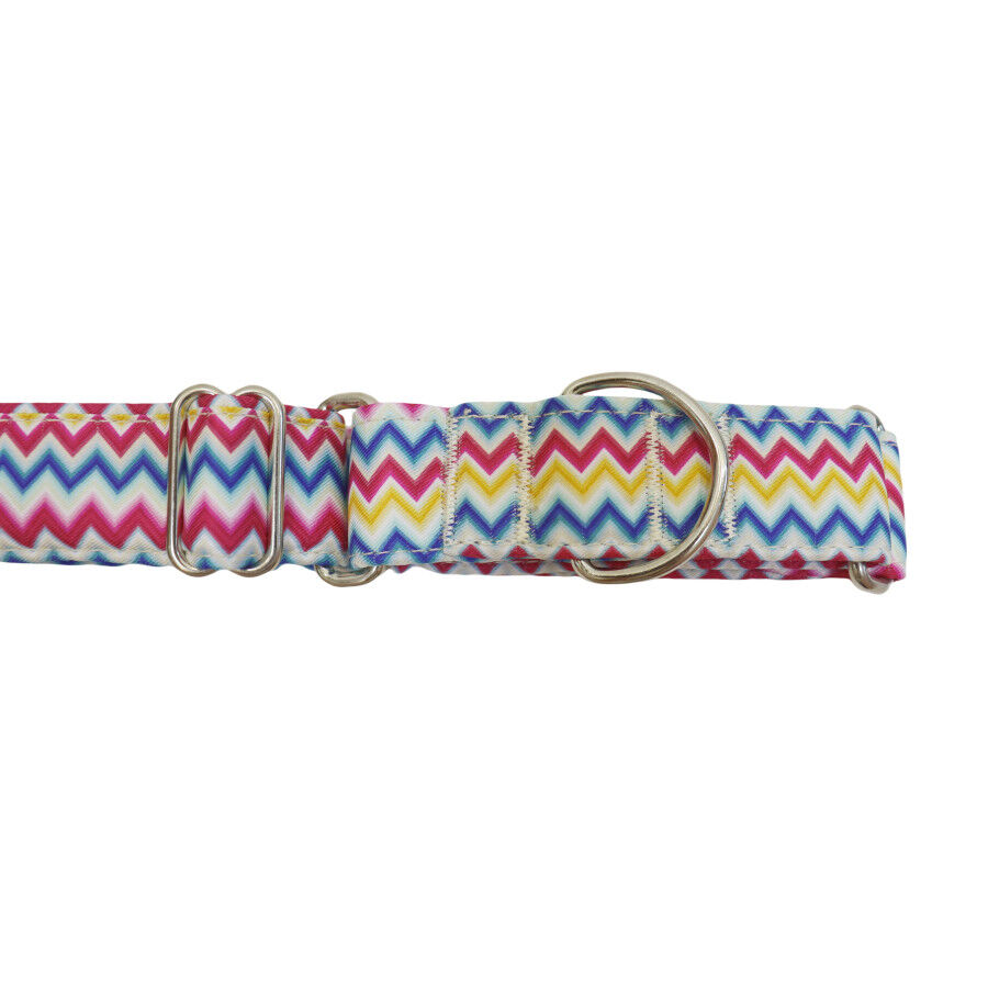 Gotoo Collar martingale de rayas para perros, , large Imagen numero 3