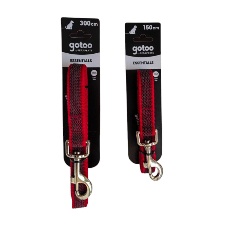 Gotoo Correa Antideslizante Roja para perros, , large Imagen numero 5