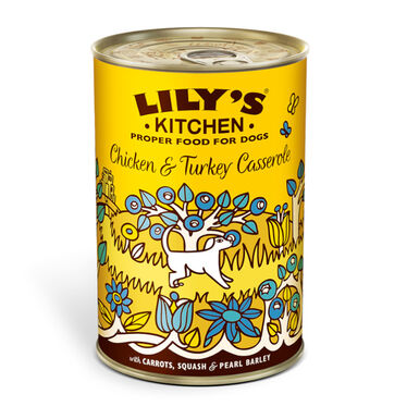 Lilys Kitchen pollo y pavo lata para perros