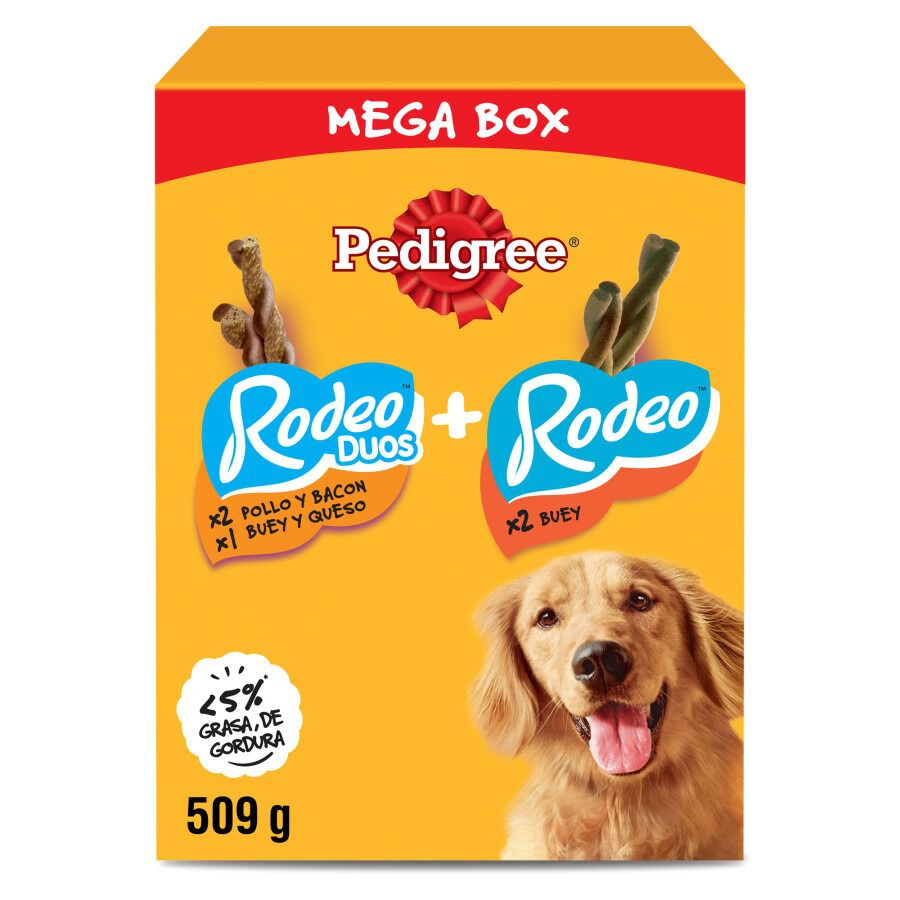 5 barritas Pedigree Rodeo Snacks Sabores Mixtos para Perros - Mega Box, , large Imagen numero 1