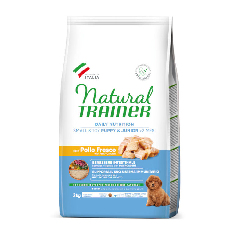 Natural Trainer Puppy/Junior&amp;Mini/Toy Pollo pienso para perros thumbnail