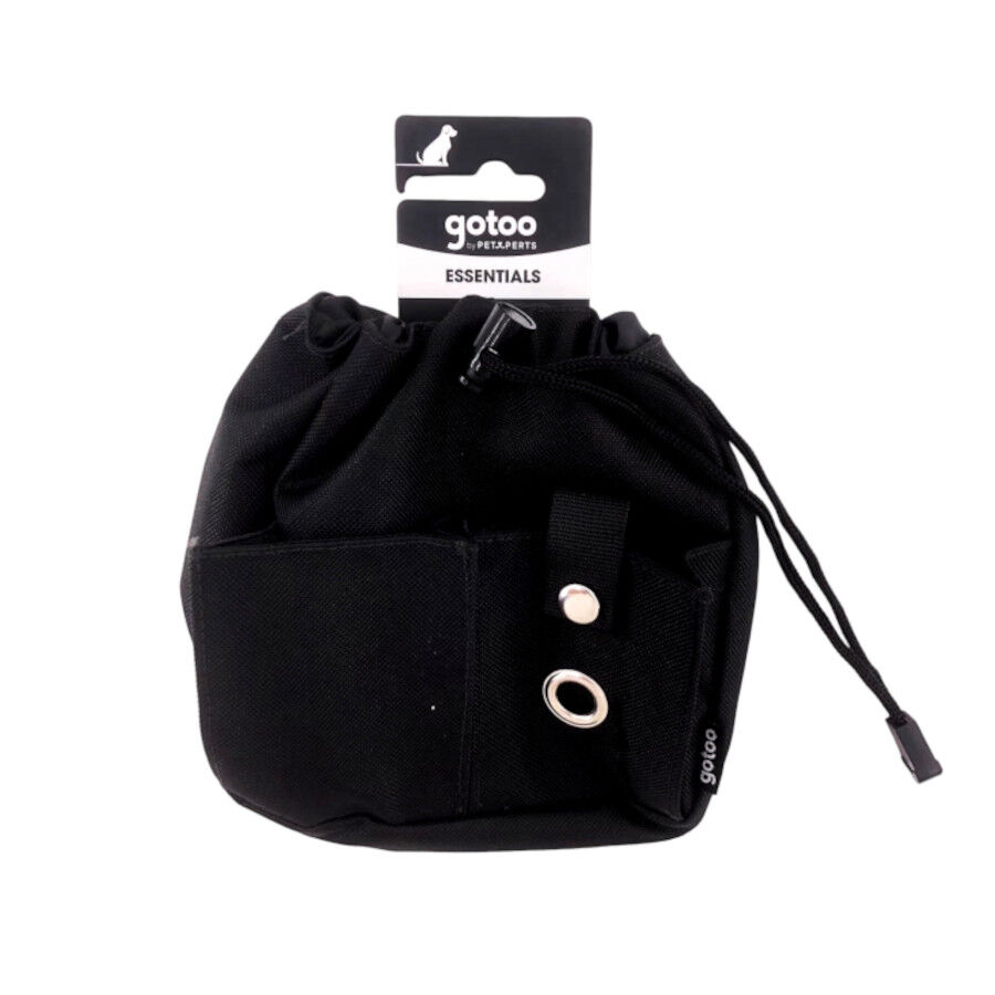 Gotoo Bolsa porta premio negra para perros, , large Imagen numero 7