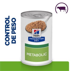 Hill's Prescription Diet Metabolic Vacuno y Verduras lata para perros