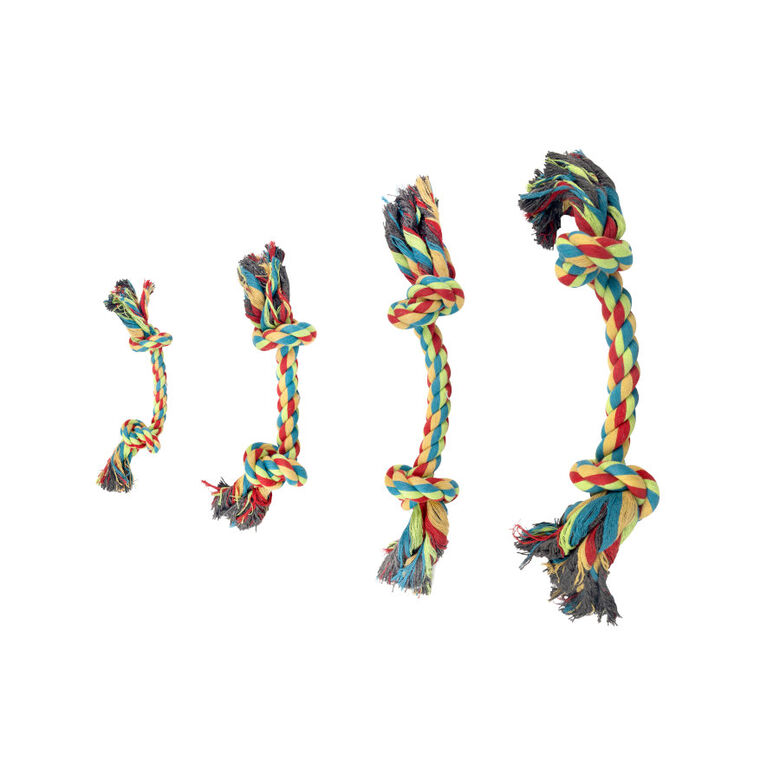 Tootoy! Rope Bone Multicolor Cuerda para perros thumbnail