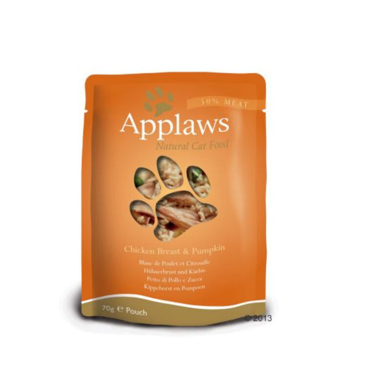 Applaws Pollo y Calabaza sobre para gatos thumbnail