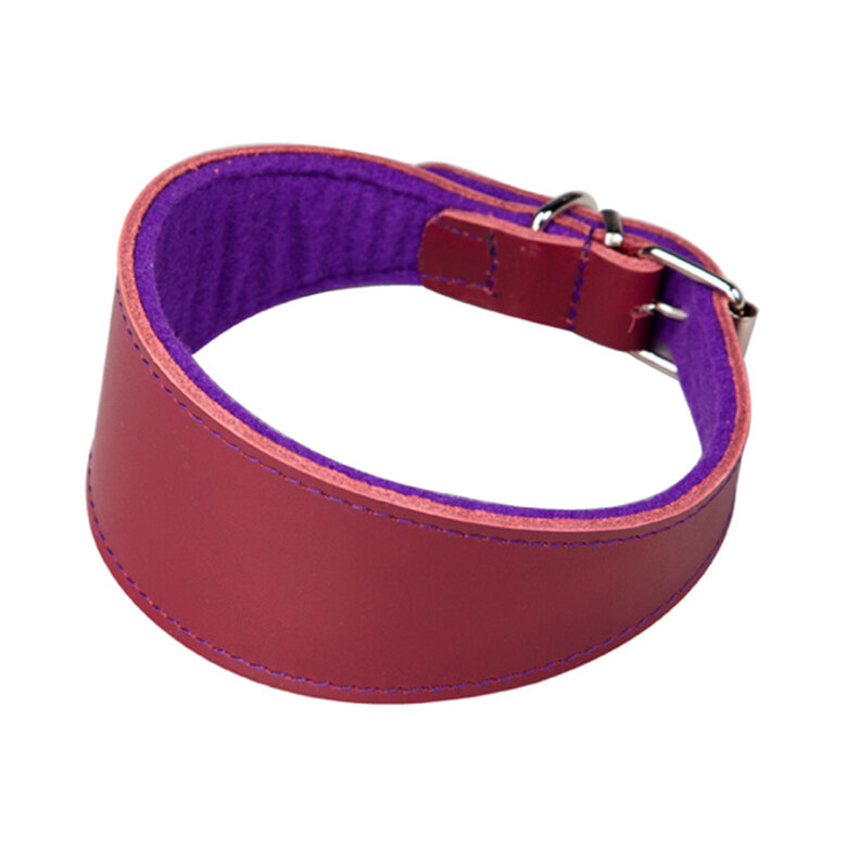 Arppe Superfelt Collar de Cuero Rosa para Galgos,  Imagen numero 1 Arppe Superfelt Collar de Cuero Rosa para Galgos, , large Imagen numero 1