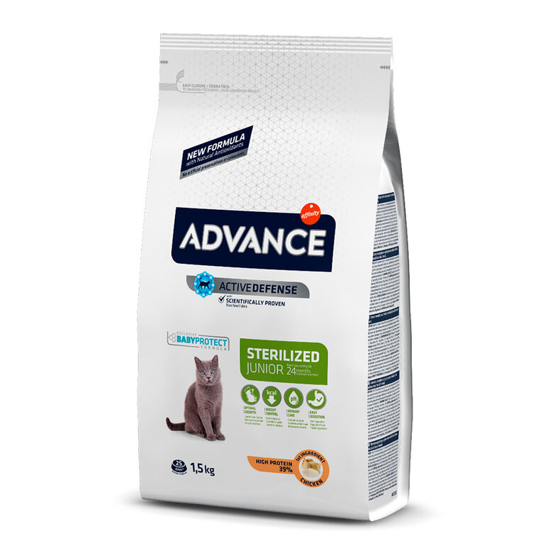Advance Young Sterilized pienso para gatos, , large image number null