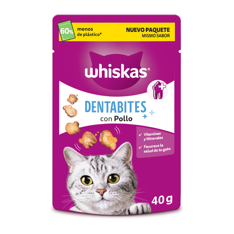 40 g Whiskas Dentabites Snacks para Gatos,  Imagen numero 1 40 g Whiskas Dentabites Snacks para Gatos, , large Imagen numero 1